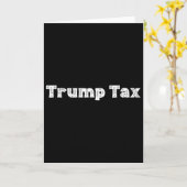 Trump Steuer  Karte (Gelbe Blume)