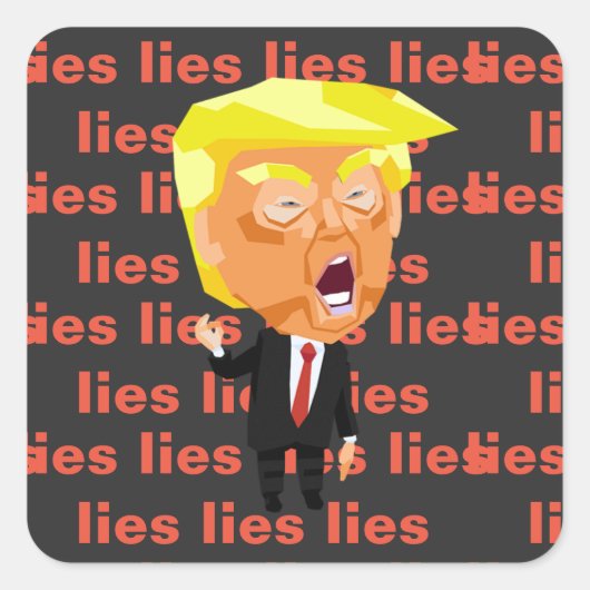 Trump Sticker (Vorderseite)