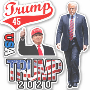 Trump Stickers Patriotic Decals Donald Trump 2020 Aufkleber