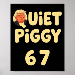 Trump Stilles Ferkel Lustiges Politisches Meme Sch Poster