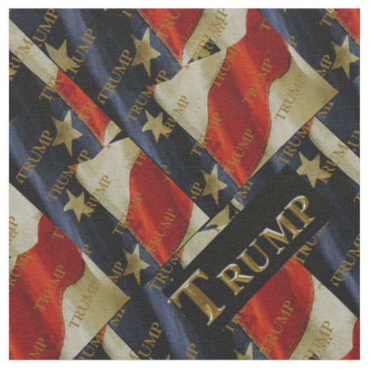 Trump Stoff (Nahaufnahme)