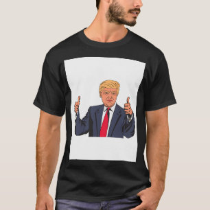 Trump stoppt auf T-Shirt