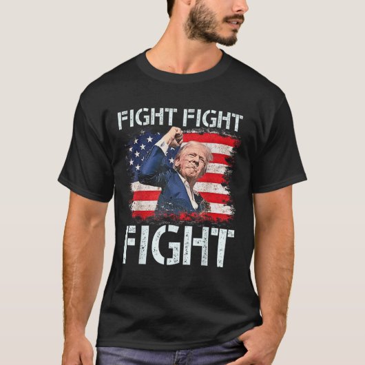 Trump Survivor Kampf Trump Shirt 2024 Sie vermisst (Vorderseite)