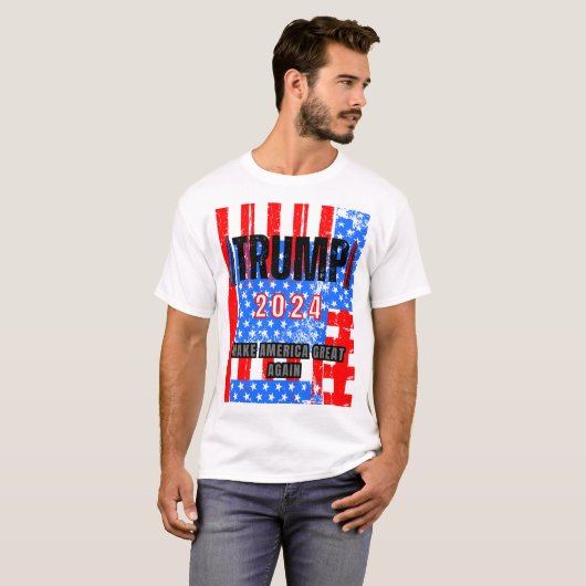 Trump-T - Shirt 2024 (Vorne ganz)