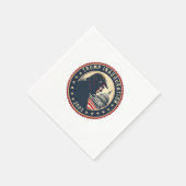 Trump: Tag der Amtseinführung 2025 - Proud Maga Serviette (Ecke)