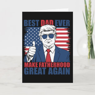 Trump Tag des Vaters Bester Vater Aller Zeiten Mac Karte