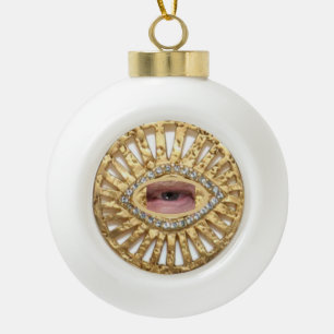 TRUMP TALISMAN KERAMIK Kugel-Ornament