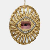 TRUMP TALISMAN KERAMIK ORNAMENT (Rechts)