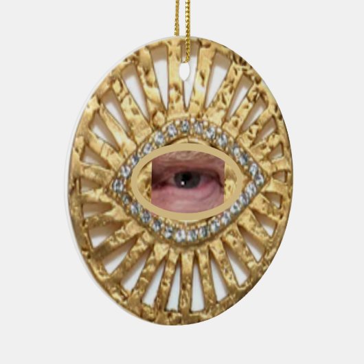 TRUMP TALISMAN KERAMIK ORNAMENT (Rechts)