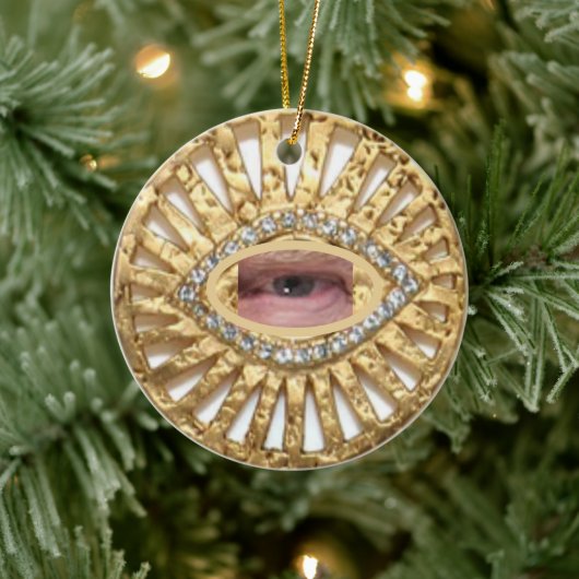 TRUMP TALISMAN KERAMIK ORNAMENT (Baum)