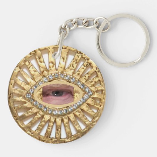 TRUMP TALISMAN SCHLÜSSELANHÄNGER (Rückseite)