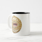 TRUMP TALISMAN ZWEIFARBIGE TASSE (Vorderseite Links)