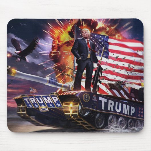 Trump Tank Mousepad (Vorne)