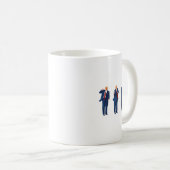 Trump Tanz 4. Juli Trump 2024 Kaffeetasse (VorderseiteRechts)