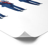 Trump Tanz 4. Juli Trump 2024 Poster (Ecke)