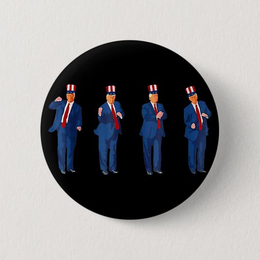 Trump-Tanz 4. Juli Trump 2025 _1 Button (Vorderseite)