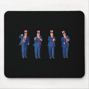 Trump-Tanz 4. Juli Trump 2025 _1 Mousepad