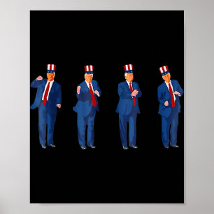 Trump Tanz 4. Juli Trump 2025 _1  Poster