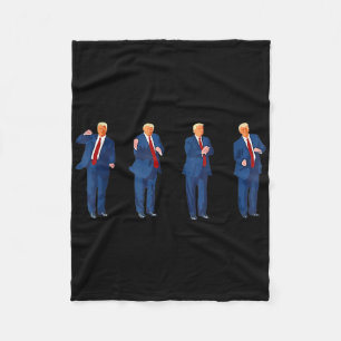 Trump Tanz 4. Juli Trump 2025 Fleecedecke