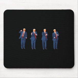 Trump-Tanz 4. Juli Trump 2025 Mousepad