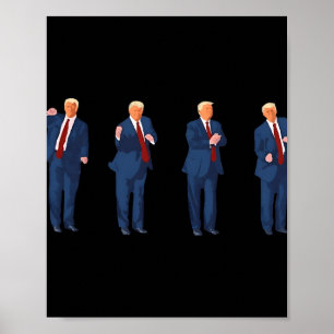 Trump Tanz 4. Juli Trump 2025 Poster