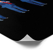 Trump Tanz 4. Juli Trump 2025 Poster (Ecke)