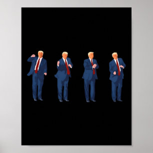 Trump-Tanz 4. Juli Trump 2025  Poster