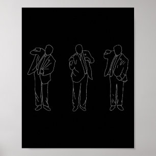 Trump-Tanz lustig  Poster