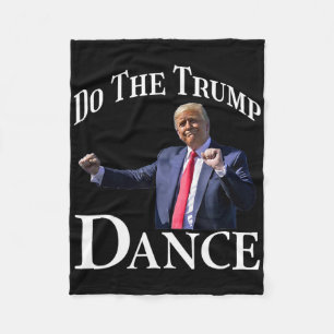 Trump tanzen - Trumps politischen Humor vermischen Fleecedecke