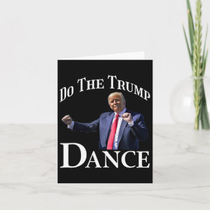 Trump tanzen - Trumps politischen Humor vermischen Karte