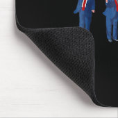 Trump Tänzer 4. Juli Trump 2025 Mousepad (Ecke)