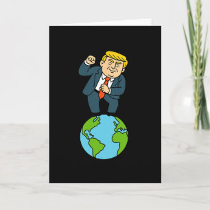 Trump tanzt lustiger Spruch  Karte
