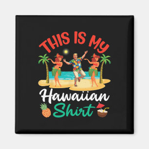 Trump tanzt mit Mädchen Das ist mein hawaiianische Magnet