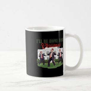 Trump tanzt Trump, ich werde Zuhause für Kaffeetasse