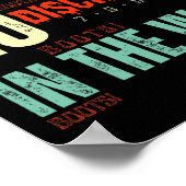 Trump-Tarife im Krieg ohne Entlastung - Boost Boot Poster (Ecke)