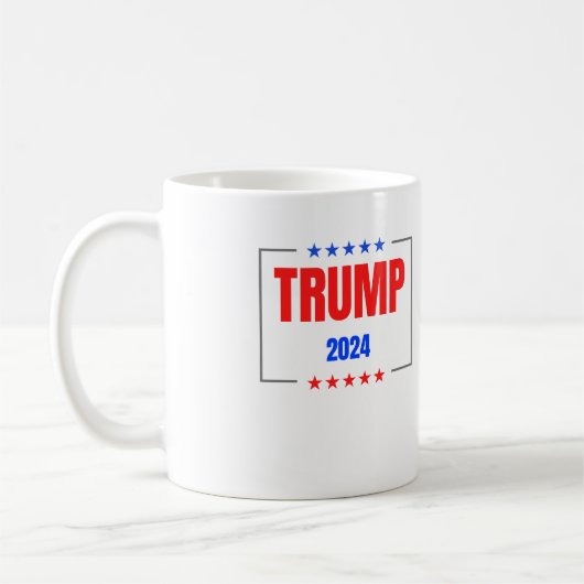 Trump-Tasse 2024 Kaffeetasse (Links)
