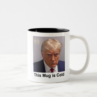 Trump Tasse "Diese Tasse ist kalt" Mugshot