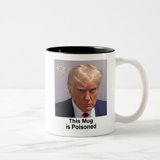 Trump-Tasse "Diese Tasse ist vergiftet" (Rechts)