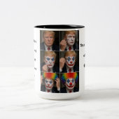 Trump Tasse Lustiger Clown (Mittel)