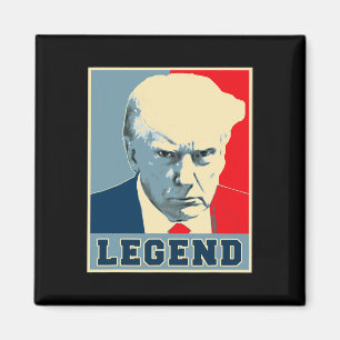 Trump-Tasse schoss 2024 Präsident Legend nie übert Magnet