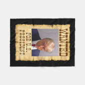 Trump Tasse schot für U.S. Gewollt Präsident 2024  Fleecedecke (Vorderseite (Horizontal))