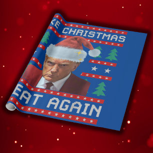 Trump Tasse Shooting Make Christmas Great Again Bl Geschenkpapier