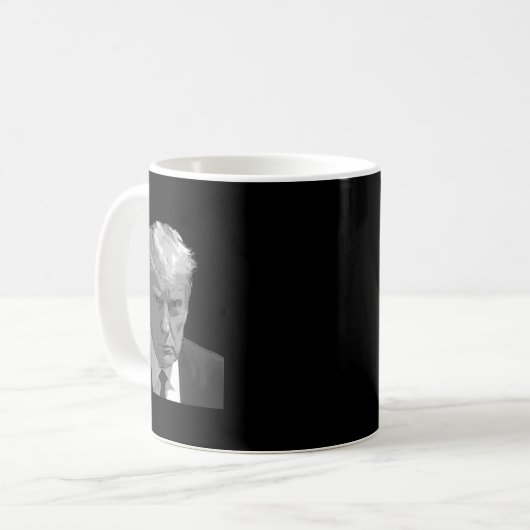 Trump Tasse Shot (Vorderseite Links)