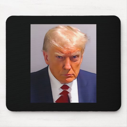 Trump Tasse Shot 1 Mousepad (Vorne)