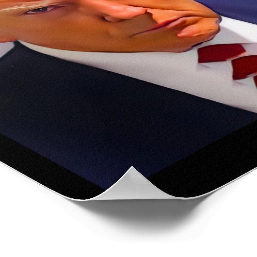 Trump Tasse Shot 1 Poster (Ecke)
