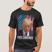 Trump Tasse Shot 2024 Präsident American F T-Shirt (Vorderseite)