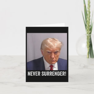 Trump Tasse Shot Karte