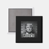 Trump Tasse Shot Magnet (Vorderseite/Rückseite)