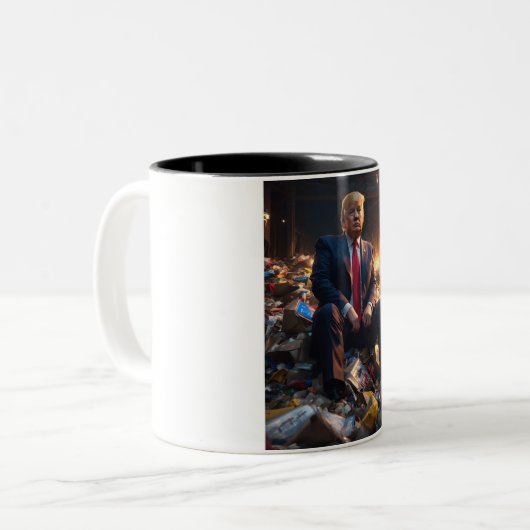 Trump "Tasse" Shot Tasse (Vorderseite Links)