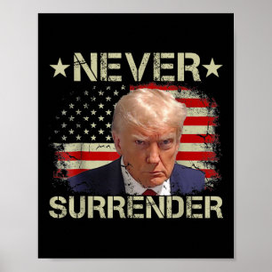Trump-Tasse sollte sich nie von Trump-Amerikanern  Poster
